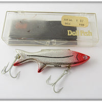 Doll Fish Chrome & Red Vibrator In Box
