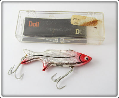 Doll Fish Chrome & Red Vibrator In Box
