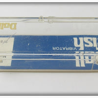 Doll Fish Chrome & Blue Vibrator In Box