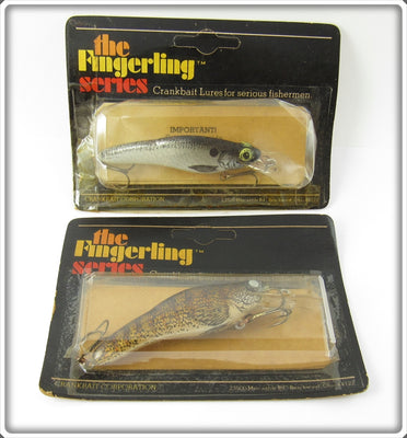 Crankbait Corp Fingerling Series Pair On Cards