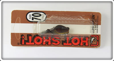 Luhr Jensen Black Hot Shot On Card