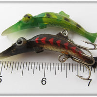 Fishing International Frog & Red Spotted Lucky Lady Pair