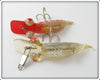 Fishing International Clear & Red Spotted Lucky Lady Pair