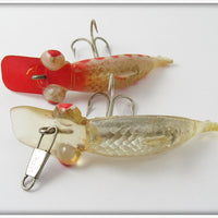 Fishing International Clear & Red Spotted Lucky Lady Pair
