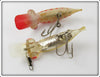Fishing International Clear & Red Spotted Lucky Lady Pair