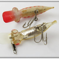 Fishing International Clear & Red Spotted Lucky Lady Pair