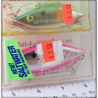 Bill Lewis Chrome Rat-L-Trap Pair In Boxes