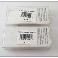 Bill Lewis Chrome Rat-L-Trap Pair In Boxes