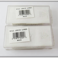 Bill Lewis Chrome Rat-L-Trap Pair In Boxes