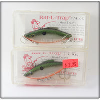 Bill Lewis Green Scale Mini Trap Pair In Boxes