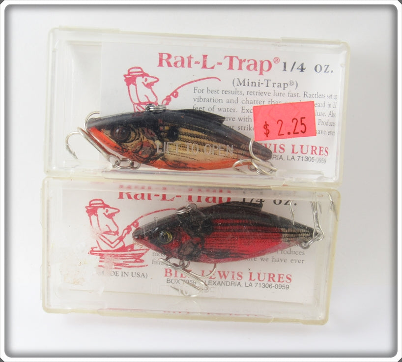 Bill Lewis Natural Mini Trap Pair In Boxes