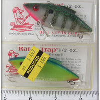 Bill Lewis Glitter Finish Rat-L-Trap Pair In Boxes