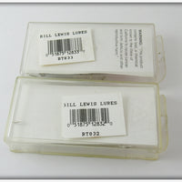 Bill Lewis Glitter Finish Rat-L-Trap Pair In Boxes