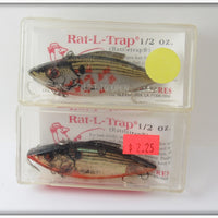 Bill Lewis Natural Rat-L-Trap Pair In Boxes