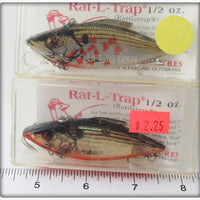Bill Lewis Natural Rat-L-Trap Pair In Boxes