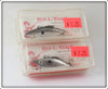 Bill Lewis Chrome Tiny Trap Pair In Boxes