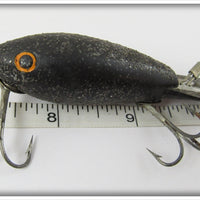 Bomber Bait Co Black With Silver Flakes #400 In Correct Box 416