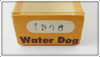 Bomber Bait Co White Black Ribs Water Dog In Correct Box 1506