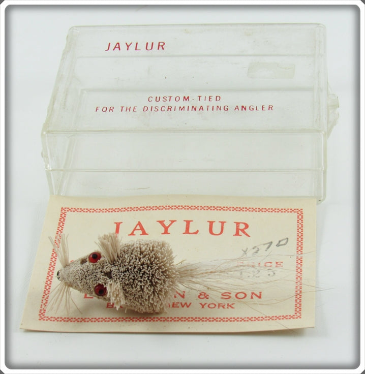 Vintage L. Austin & Son Jaylur Hair Mouse In Box 