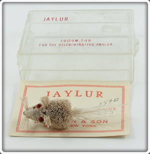 Vintage L. Austin & Son Jaylur Hair Mouse In Box 