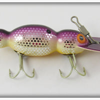 Bomber Bait Co Metascale Purple Back Shad Water Dog In Correct Box M1586