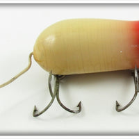 Vintage Shakespeare Red & White Swimming Mouse Lure