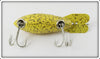 Bomber Bait Co Yellow Silver Flakes #400 In Correct Box 419