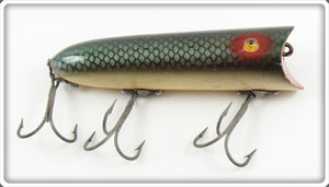 Vintage Heddon Green Scale Lucky 13 Lure