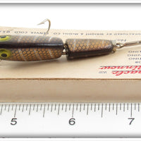 Wright & McGill Gold Scale Miracle Minnow In Box