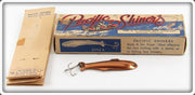 Vintage The A.L. Gower Mfg Company Pacific Shiner Lure In Box