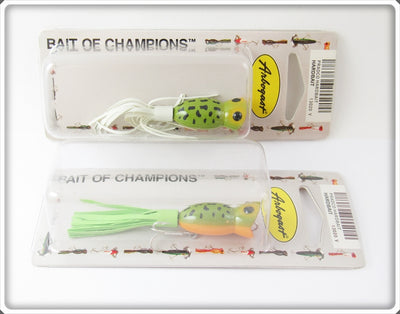 Arbogast Frog Ultra Light Hula Popper Pair On Cards