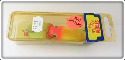 Storm Solid Chartreuse Rattle Tot In Box