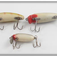 Wright & McGill Lot Of Three: Miracle Minnow & Bug A Boo