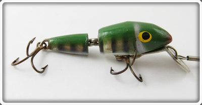 Cisco Kid Tackle Green Striped Jointed Cisco Kid