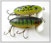 Arbogast Perch & Frog Jitterbug Pair