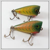 Vintage Whopper Stopper Perch Topper Lure Pair 