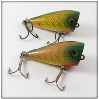 Vintage Whopper Stopper Perch Topper Lure Pair 