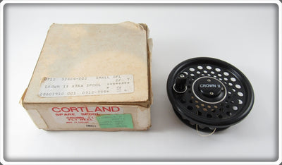 Vintage Cortland Crown II Spare Spool In Box 