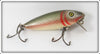 Vintage Pflueger Red Side Scale Finish Mustang Lure 