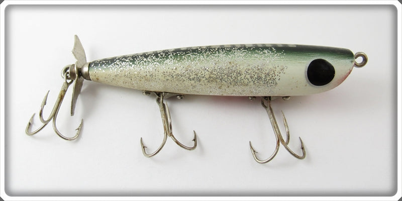 dalton special fishing lure Barracuda Silver Flitter Clearwater For Sale High Speed Trolling for Color:White/Black Stripes fly line knot