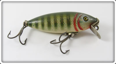 Vintage Pflueger Natural Pike Scale Finish Mustang Lure