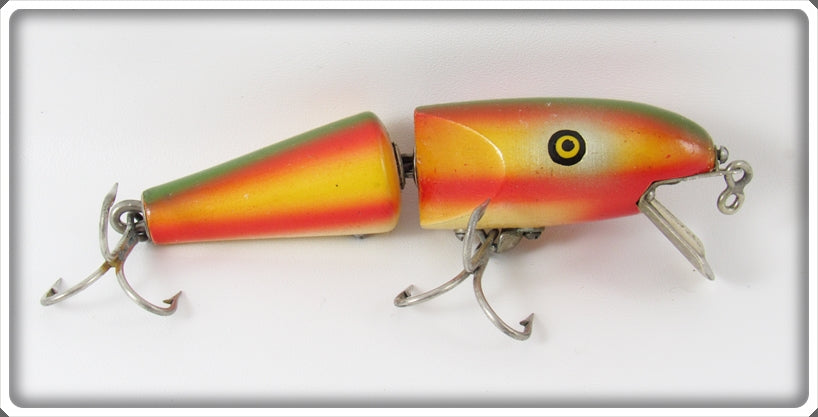 antique pflueger fishing lures Vintage Pflueger Rainbow Blend Jointed Palomine Lure For Sale