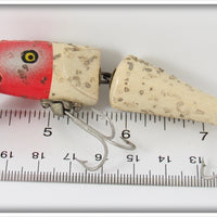 Pflueger Silver Sparks Red Head Jointed Palomine