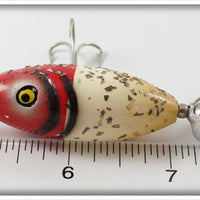 Pflueger Red Head Silver Sparks Baby Scoop