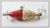 Pflueger Red Head Silver Sparks Baby Scoop