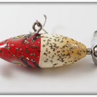 Pflueger Red Head Silver Sparks Baby Scoop