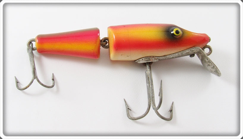 Vintage Paw Paw Rainbow Jointed Pikie Type Lure