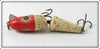 Pflueger Red Head Silver Sparks Jointed Palomine