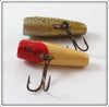 South Bend Green Blend & Red Arrowhead Fly Oreno Pair