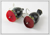 Arbogast Perch & Black Ultra Light Hula Popper Pair